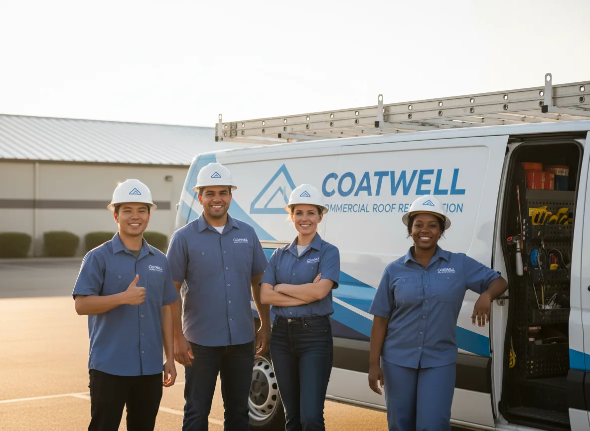 Commercial roof coating company in East Baldwin, ME